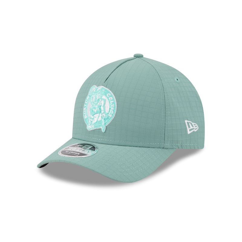 Boston Celtics Green Ripstop 9FORTY M-Crown A-Frame Snapback Hat One Size