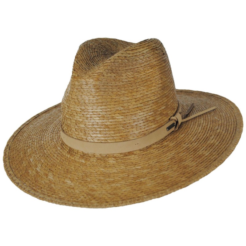 Field Proper Palm Straw Fedora Hat – Tan/Tan TAN/TAN XS