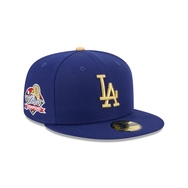 Los Angeles Dodgers Gold Collection 59FIFTY Fitted Hat 7