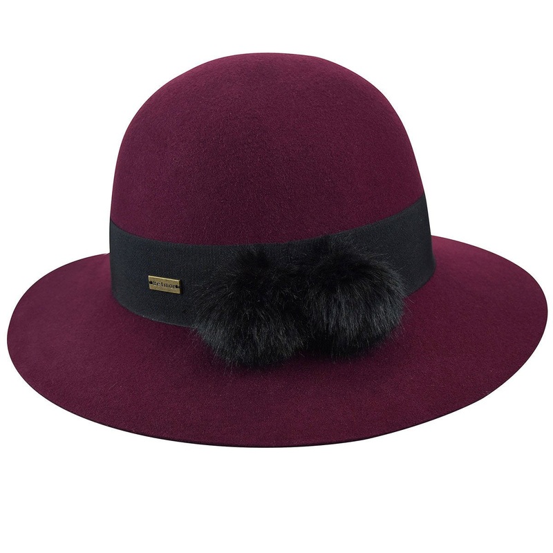 Mullins Wide Brim Black 1SFM