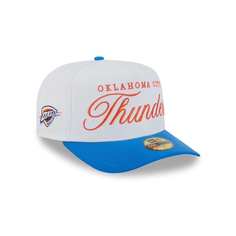 Oklahoma City Thunder 2025 Draft 59FIFTY A-Frame Fitted Hat 7