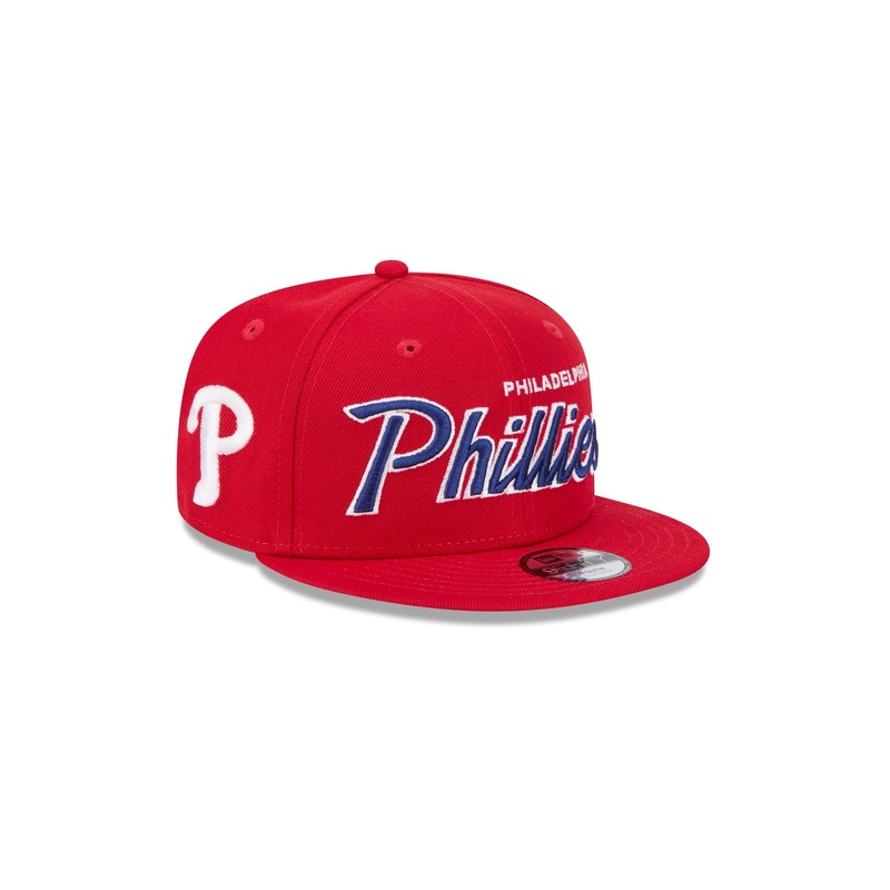 Philadelphia Phillies Script Kids 9FIFTY Snapback Hat One Size