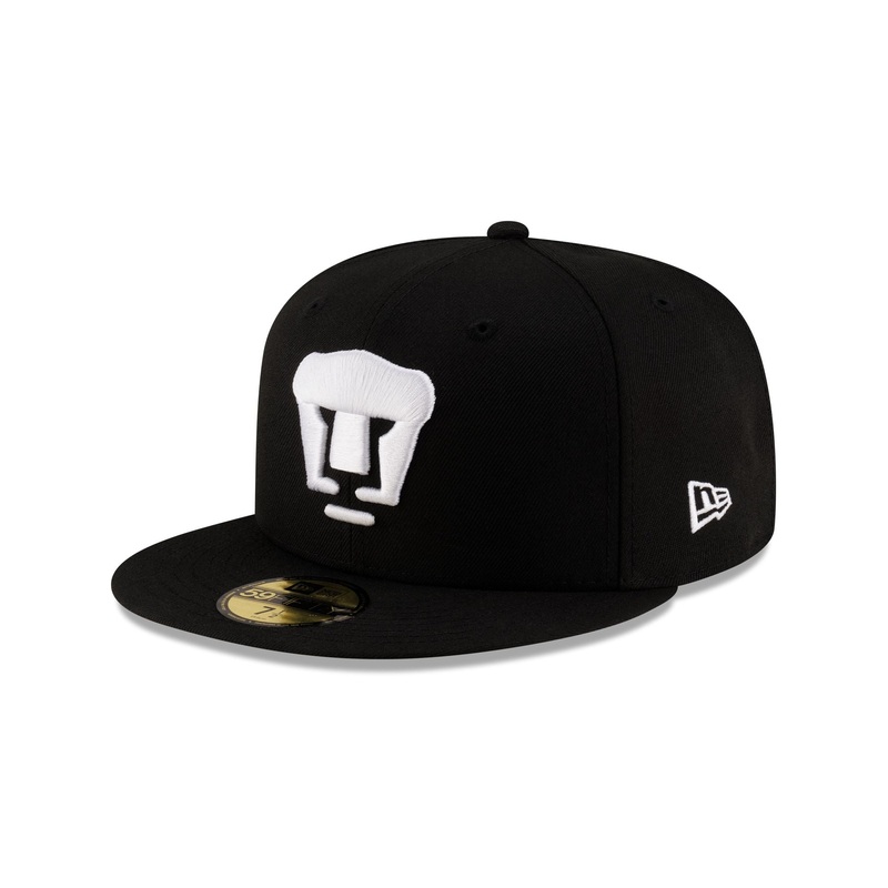 Pumas Black 59FIFTY Fitted Hat 7