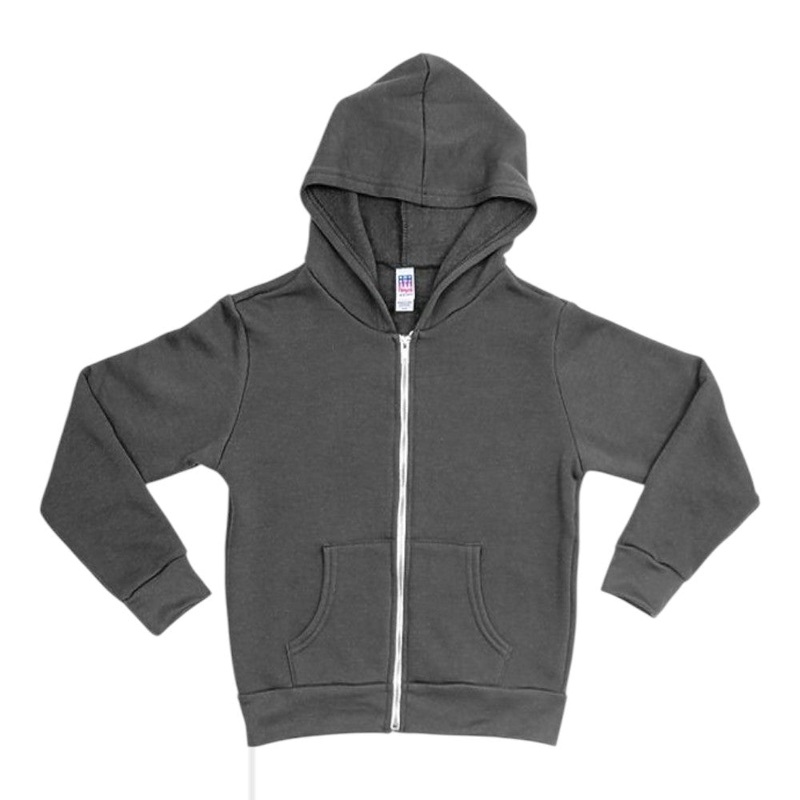 Royal Apparel Infant Fashion Fleece Zip Hoodie  Style 3333 Made in USA 50/50 Pine 3/6 Months