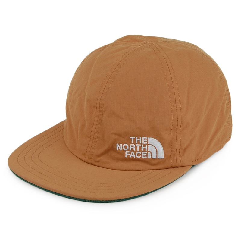 The North Face Hats Norm Reversible Fleece Baseball Cap – Brown-Green Adjustable