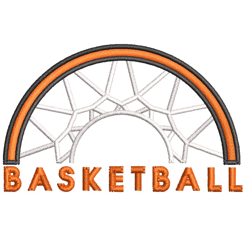 Basketball Basket Logo Basketball Basket Logo One Size