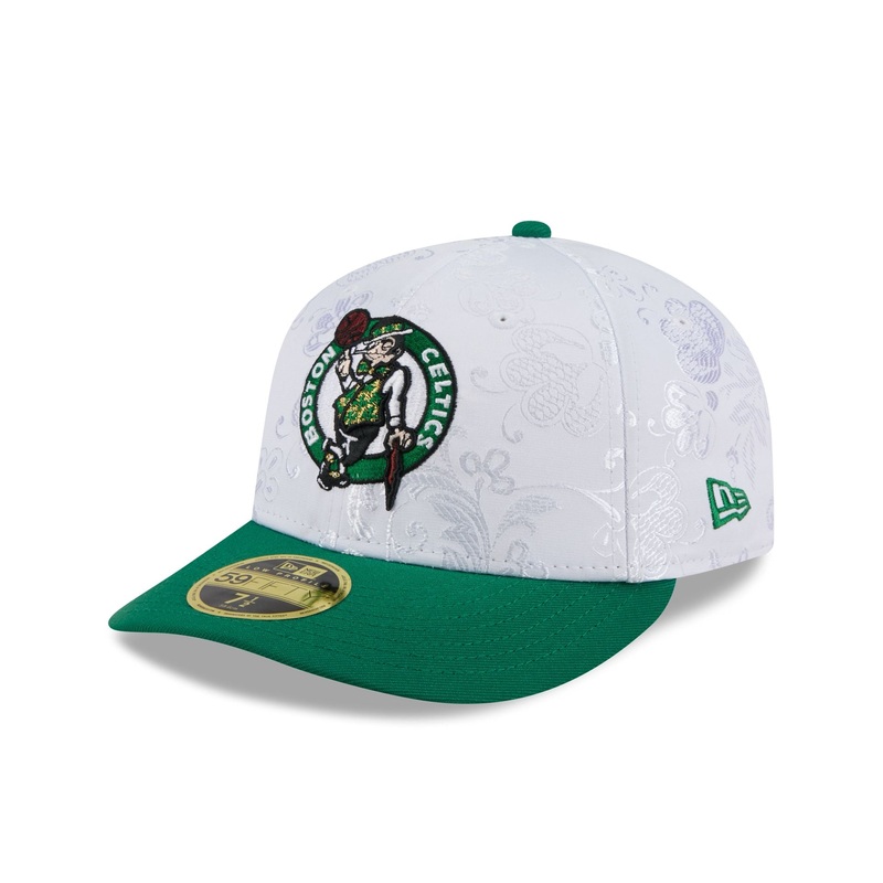Boston Celtics Floral Shine Low Profile 59FIFTY Fitted Hat 7