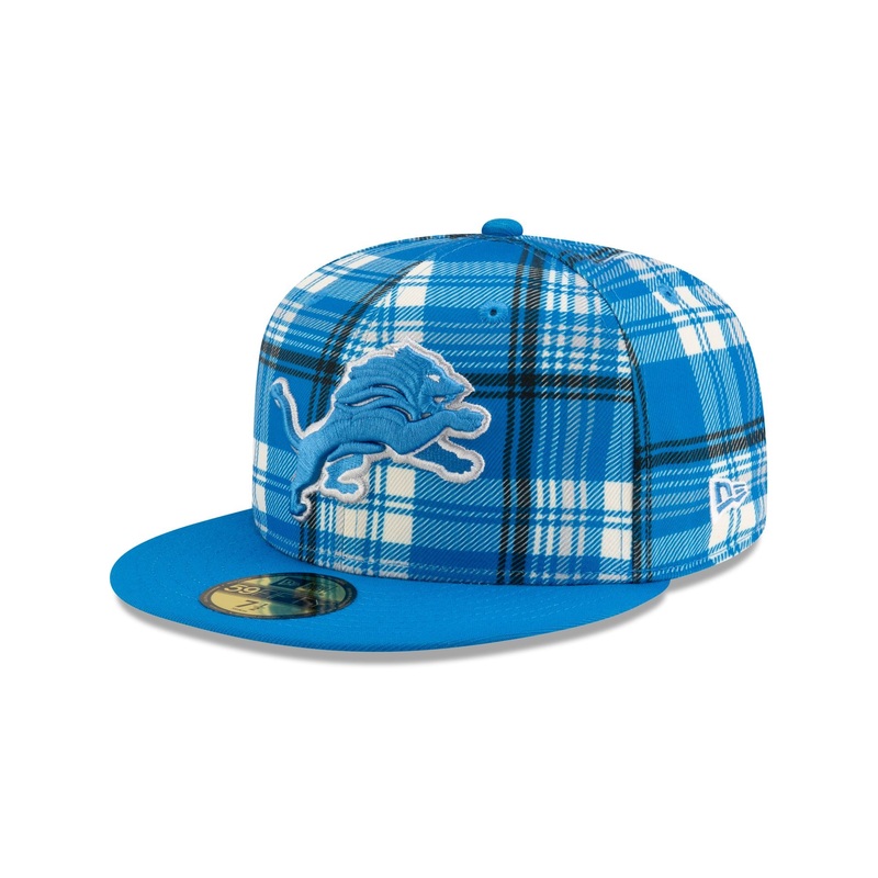 Detroit Lions 2024 Sideline Statement 59FIFTY Fitted Hat 7