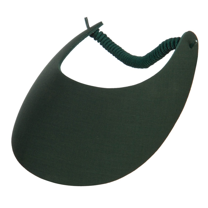 Fabric Foam Soft Visor Royal One Size