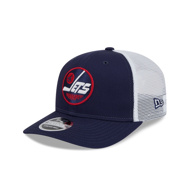 Winnipeg Jets Navy Team 9SEVENTY Trucker Hat One Size
