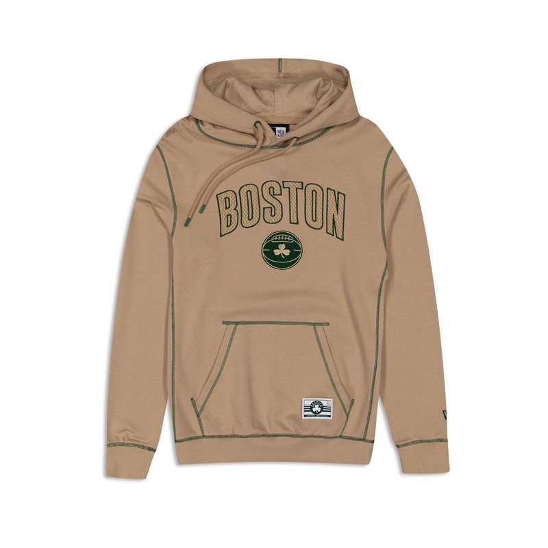 Boston Celtics 2023 City Edition Tan Hoodie S
