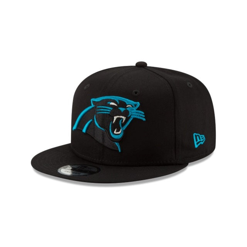 Carolina Panthers Black 9FIFTY Snapback Hat One Size