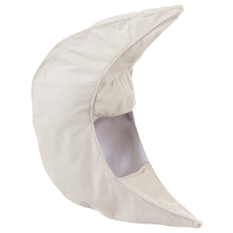 Crescent Moon Hat WHITE ONE SIZE FITS MOST