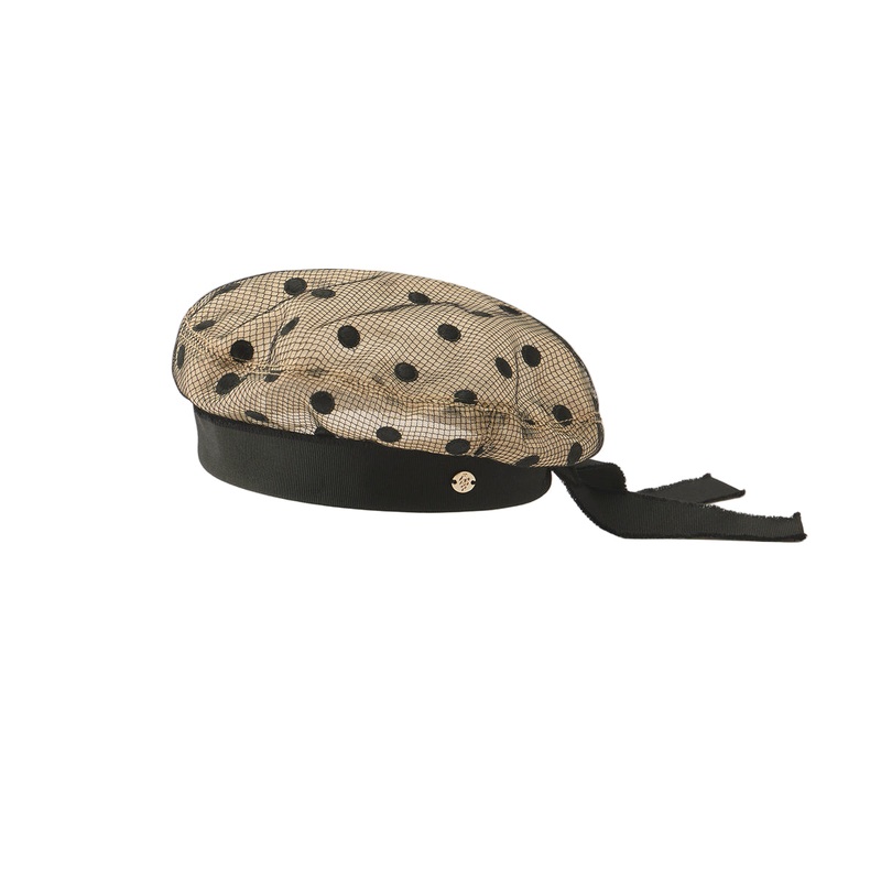 Eartha Sheer Beret Mushroom One Size