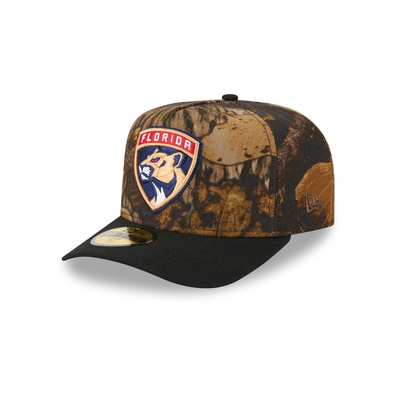 Florida Panthers Ripstop Camo 59FIFTY A-Frame Fitted Hat 7