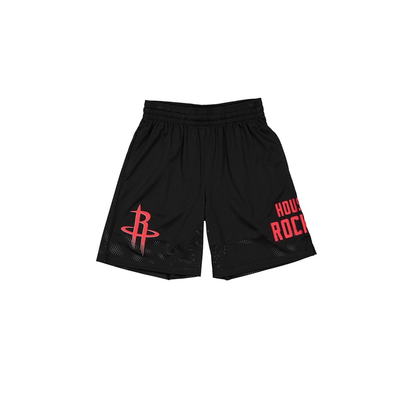 Houston Rockets Mesh Black Shorts S