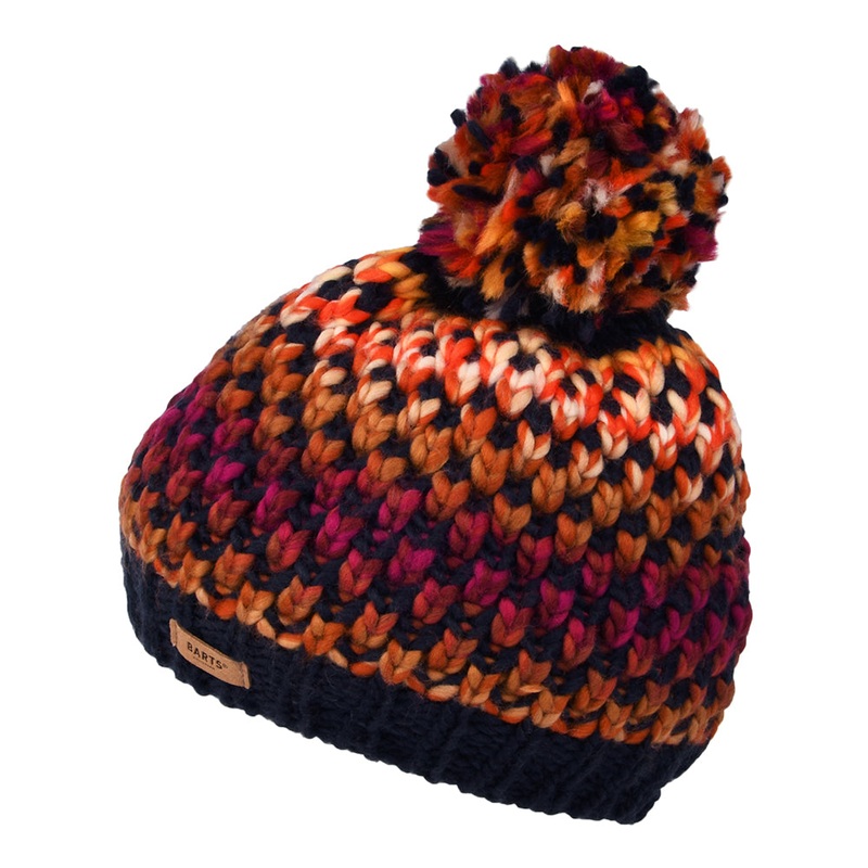 Barts Hats Nicole Space-Dyed Bobble Hat – Burgundy 1-Size
