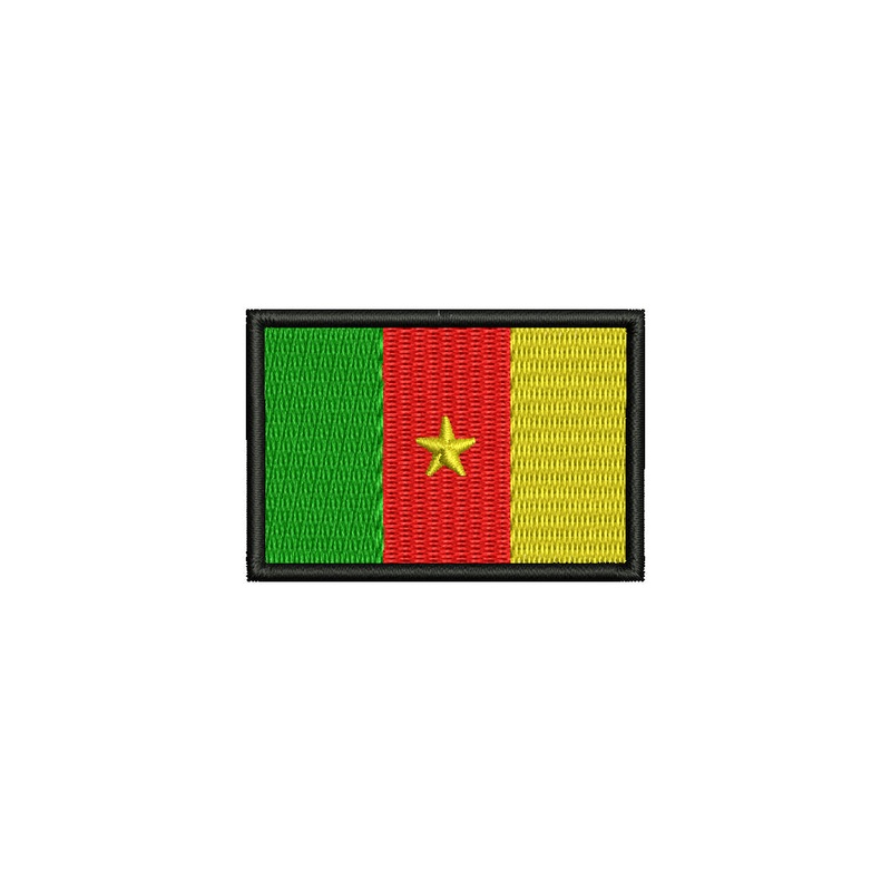 Cameroon Rectangel Flag Default Title One Size