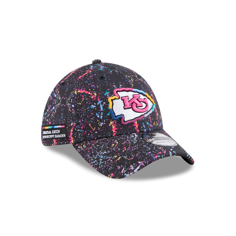 Kansas City Chiefs 2025 Crucial Catch 39THIRTY Stretch Fit Hat S/M
