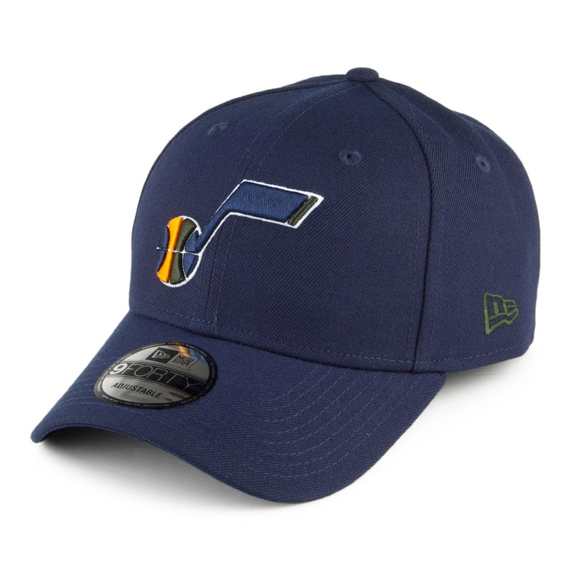 New Era 9FORTY Utah Jazz Baseball Cap – NBA The League – Navy Blue Adjustable