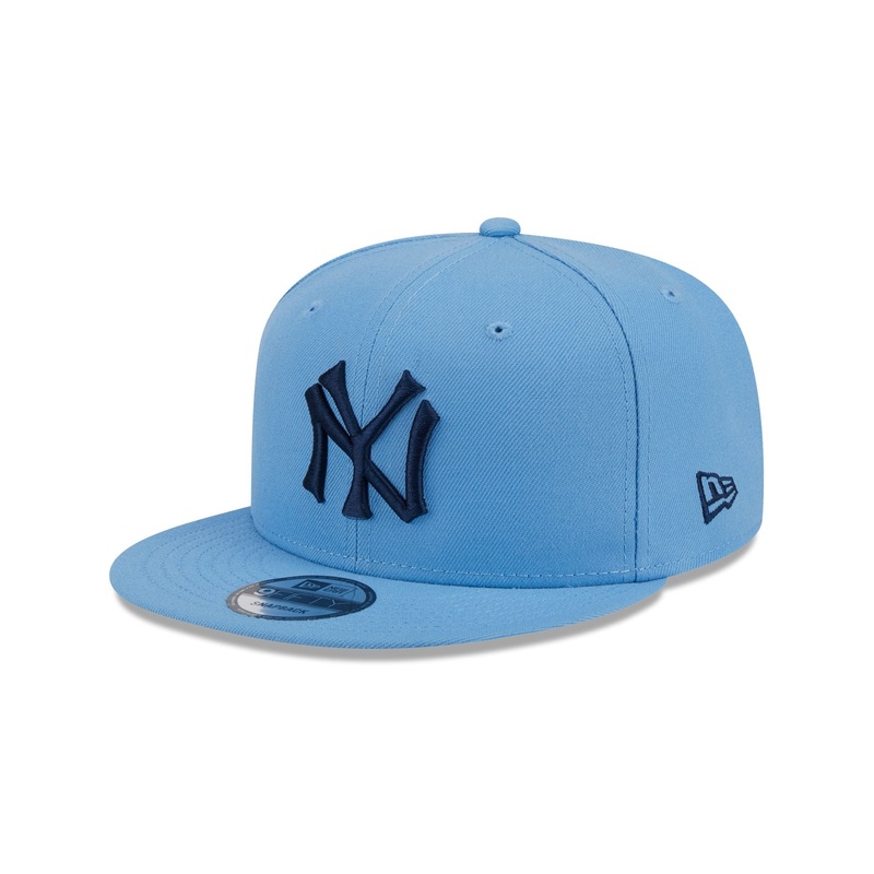 New York Yankees Sky Blue 9FIFTY Snapback Hat One Size