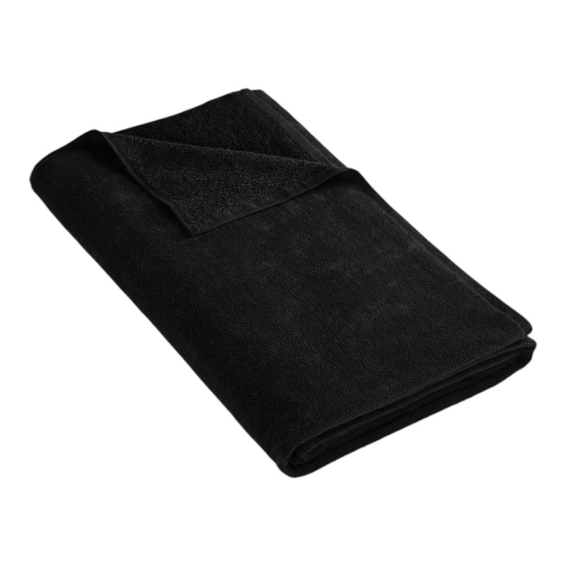 Port Authority PT42 Beach Towel Black