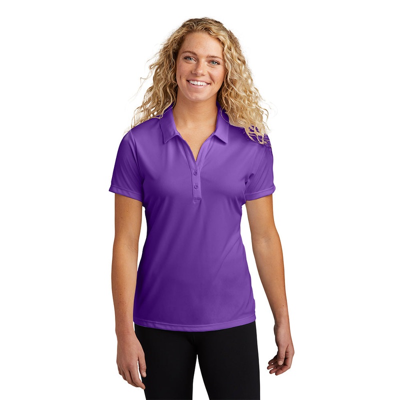 Sport-Tek LST550 Ladies PosiCharge Competitor Polo – Purple Purple XS