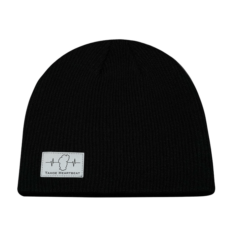Tahoe Beanie – No Cuff – Black