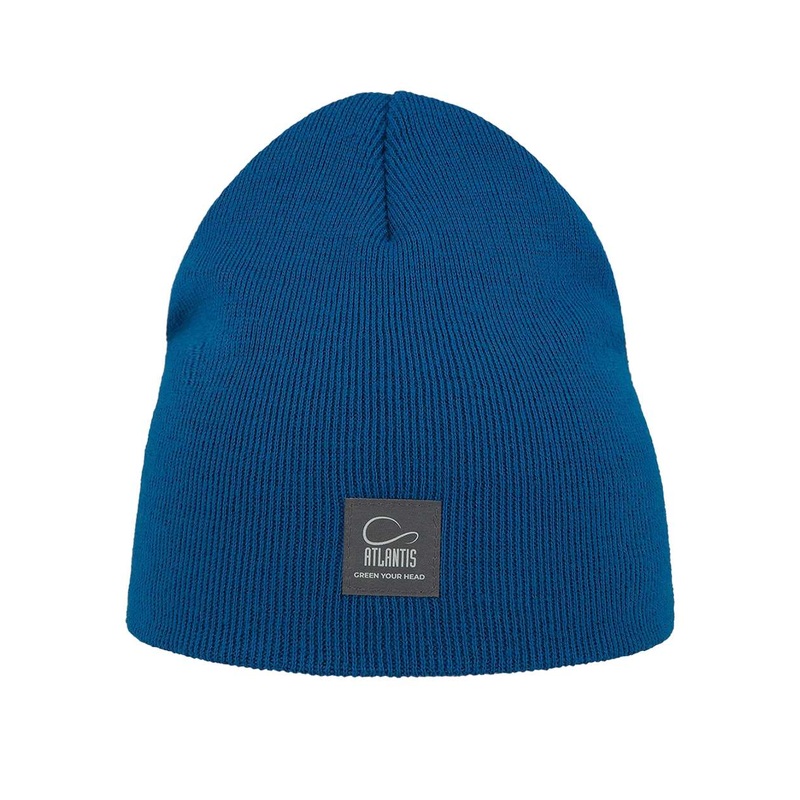 Atlantis Headwear RECB – Sustainable Beanie, Knit Cap Black
