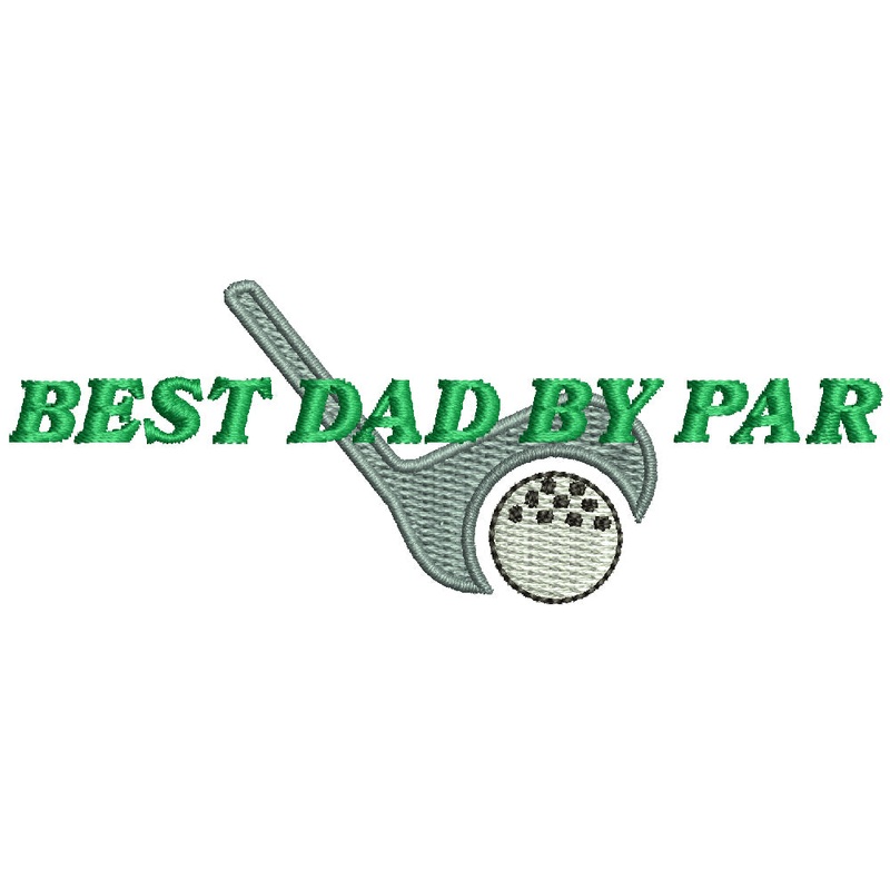 Best Dad By Par Default Title One Size