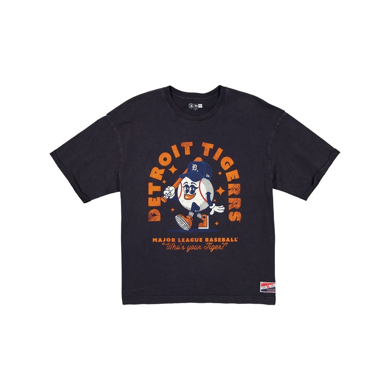 Detroit Tigers Throwback Character Women’s T-Shirt XS