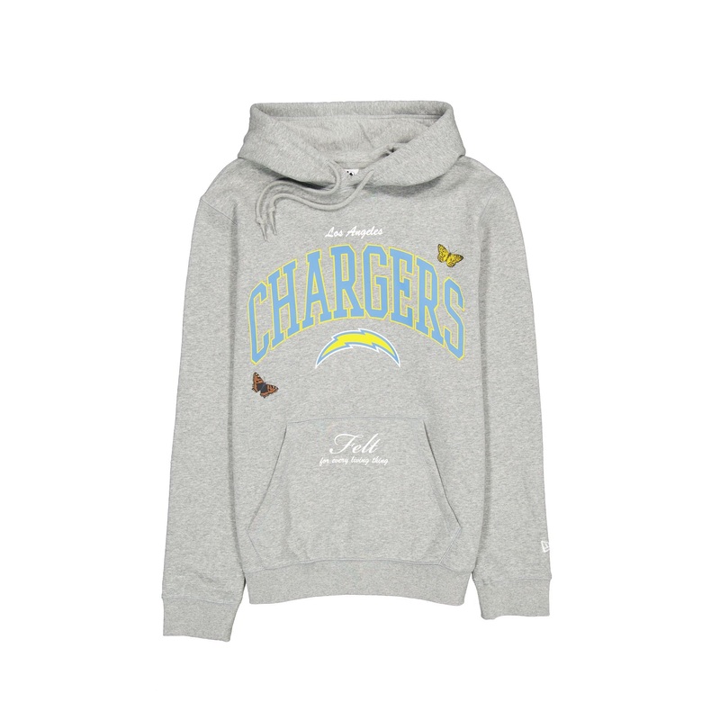 FELT x Los Angeles Chargers Gray Hoodie S