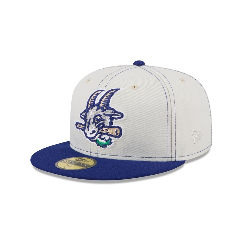 Hartford Yard Goats Sandy Linen 59FIFTY Fitted Hat 7
