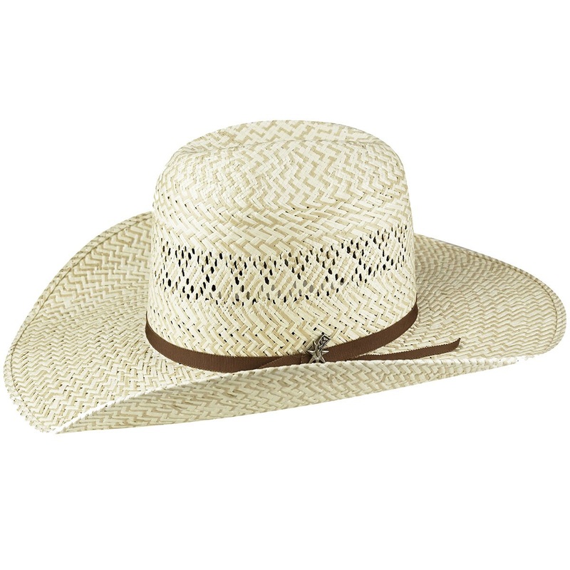 Honor 10X Cowboy Western Hat Ivory/Tan 6 7/8