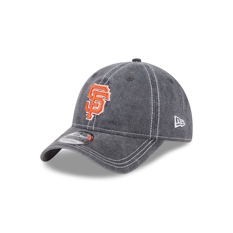 San Francisco Giants Washed Contrast 9TWENTY Adjustable Hat One Size