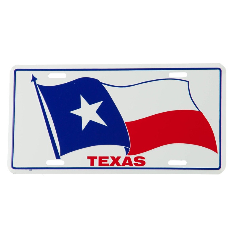State Flag 3D License Plate Arizona One Size