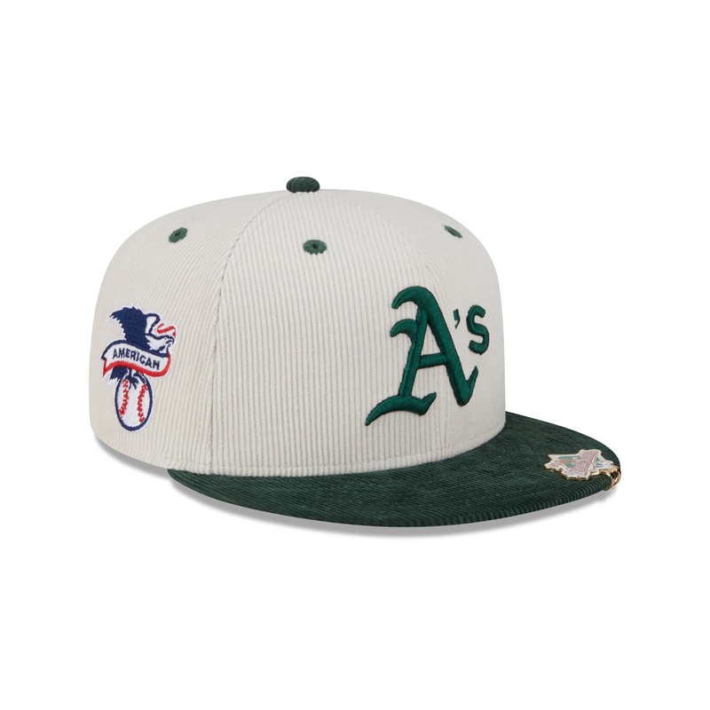 Athletics Two Tone Cord 59FIFTY Fitted Hat 7