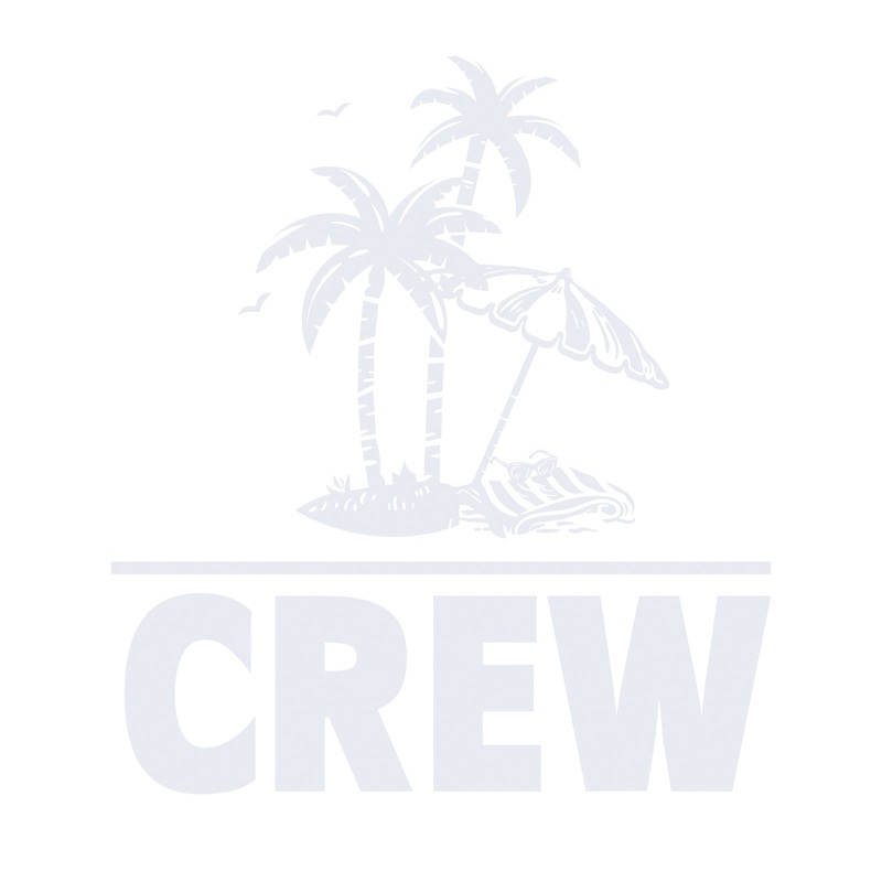 Beach Crew with Palm Trees Beach Crew with Palm Trees One Size