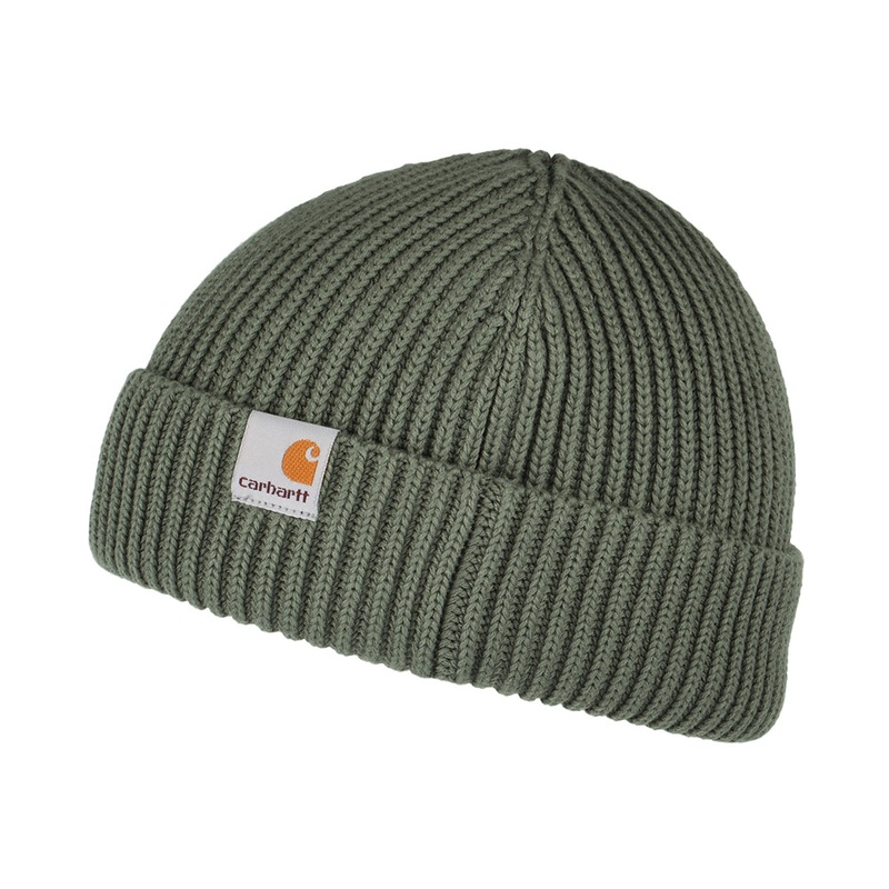 Carhartt WIP Hats Banks Organic Cotton Fisherman Beanie Hat – Sage 1-Size