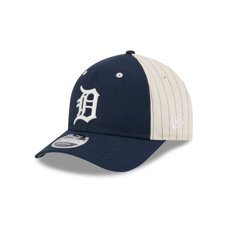 Detroit Tigers Linen 9FORTY M-Crown Snapback Hat One Size