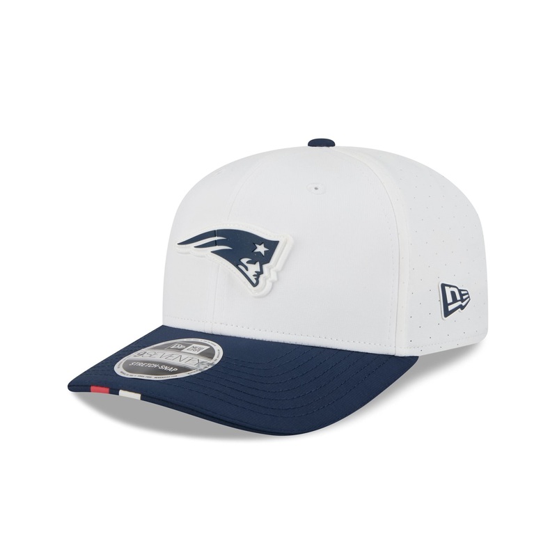 New England Patriots 2025 Training 9SEVENTY Stretch-Snap Hat One Size