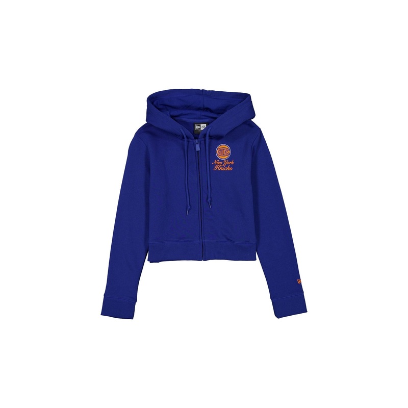 New York Knicks Game Day Cropped Women’s Zipper Hoodie XS