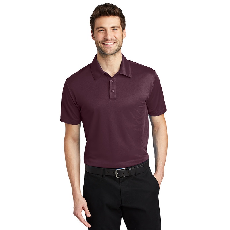 Port Authority K540 Silk Touch Performance Polo – Maroon Maroon XS
