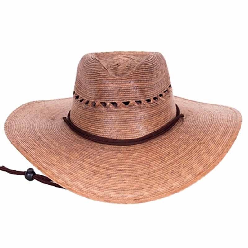 Vented Gardener Unisex Burnt Palm Leaf Safari Hat up to 2XL – Tula Hats Burnt Palm S/M (56 – 57 cm)
