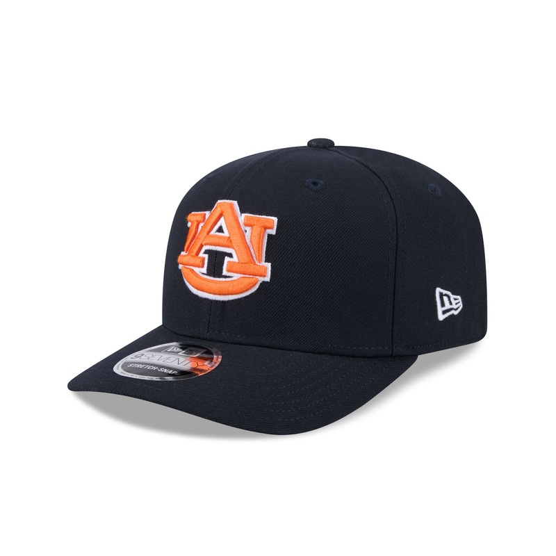 Auburn Tigers Basic 9SEVENTY Stretch-Snap Hat One Size
