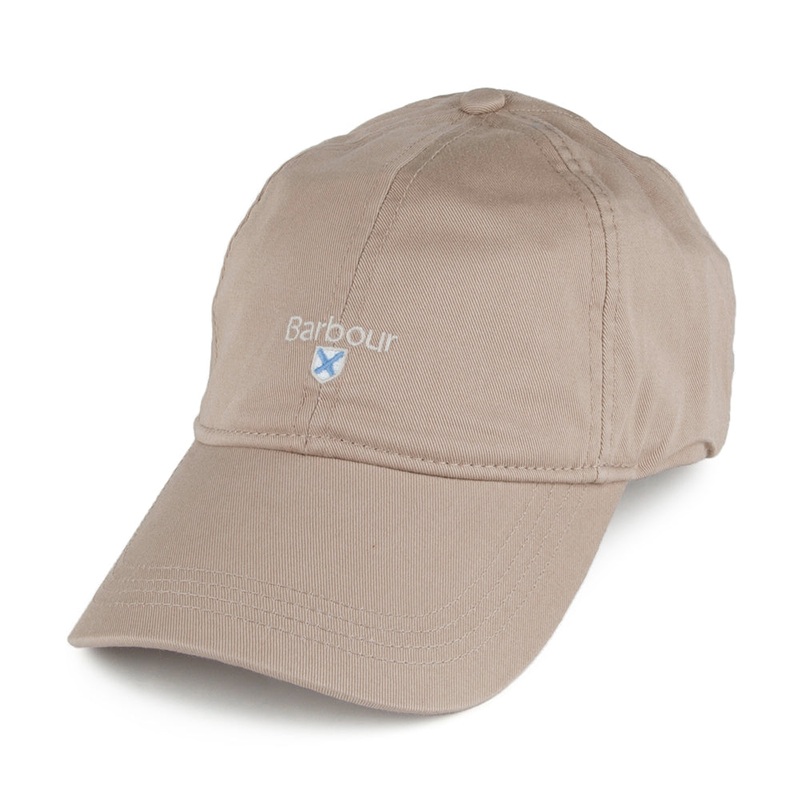 Barbour Hats Cascade Cotton Baseball Cap – Stone Adjustable