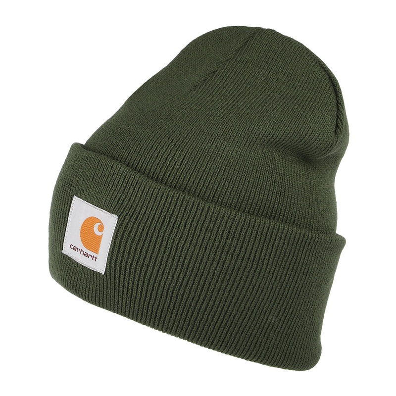 Carhartt WIP Hats Watch Cap Beanie Hat – Dark Olive 1-Size