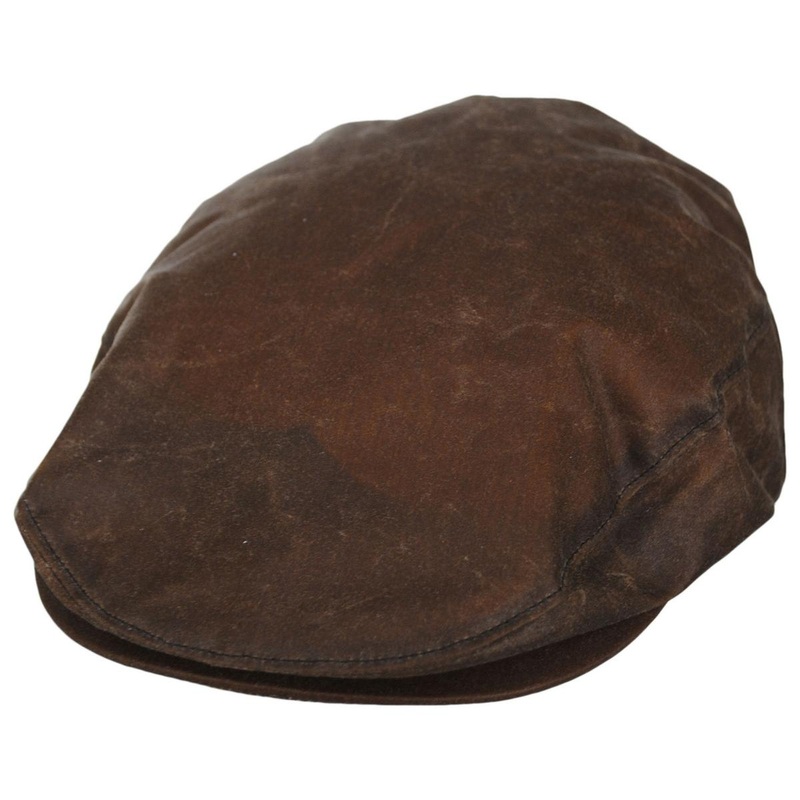 Hooligan Weather Guard Waxed Cotton Ivy Cap COPPER S