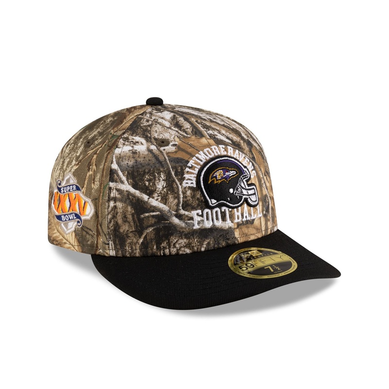 Just Caps Realtree Baltimore Ravens Low Profile 59FIFTY Fitted Hat 7