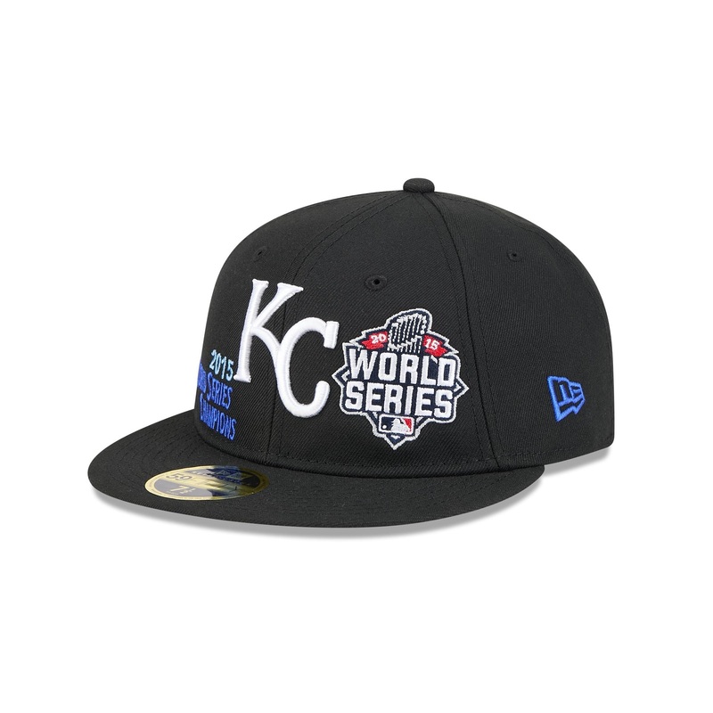 Kansas City Royals Championship Pack Retro Crown 59FIFTY Fitted Hat 7